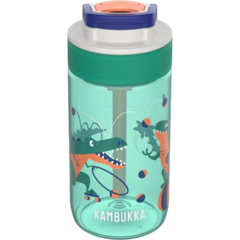 Пляшка для води Kambukka Lagoon 400 мл Juggling Dino світло-зелений (11-04047)