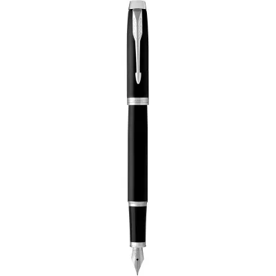 Ручка пір'яна Parker IM 17 Matte Black CT  FP F (26 111)