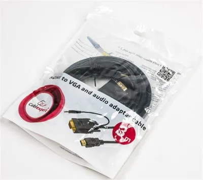 Перехідник HDMI to VGA 3.0m Cablexpert (A-HDMI-VGA-03-10)