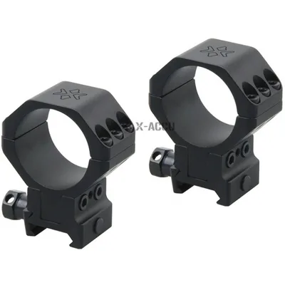 Кільця Vector Optics X-Aссu 34 мм на Вівер/Пікатіні з регульованою висотою 34,5-40,5 мм