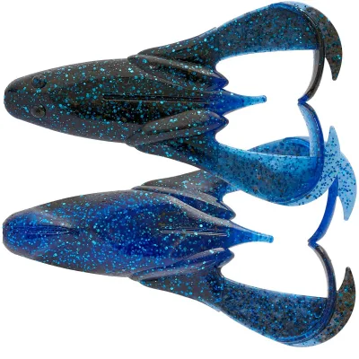 Силікон рибальський Keitech Noisy Flapper 3.5" (5 шт/уп) к413 black blue (1551.12.72)