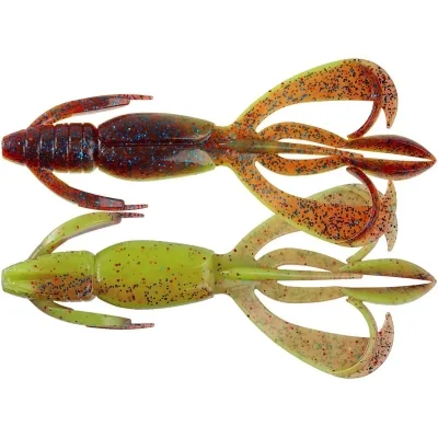Силікон рибальський Keitech Crazy Flapper 2" (8 шт/уп) EA15 grape chart red flk (1551.14.60)