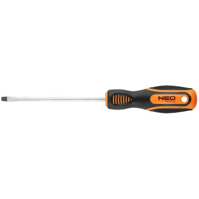 Викрутка Neo Tools шліцева 4x100 мм, CrV (04-172)