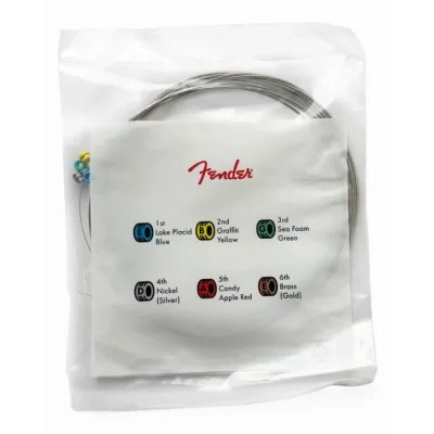 Струни для гітари Fender 150L Transparent Pack Pure Nickel (09-42) (301442)