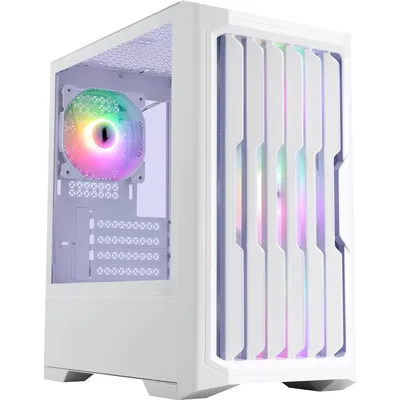 Корпус для ПК 1stPlayer H2-WH-4F7-W