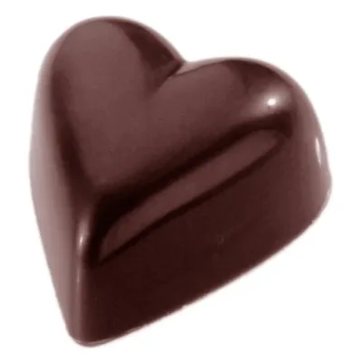Форма для шоколаду Chocolate World Серце 33x31x15 мм 11 г (1417 CW)