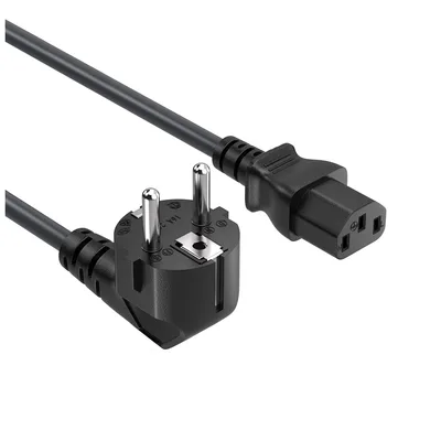 Кабель живлення C13 1.8m black ColorWay (CW-CBP082-BK)