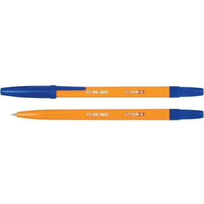 Ручка кулькова Economix RANGE 0,5 мм. Корпус помаранчевий, пише синім (E10138-02)