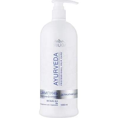 Шампунь Triuga Ayurveda Professional Home Care Безсульфатний Делікатний догляд 1000 мл (4820164641804)