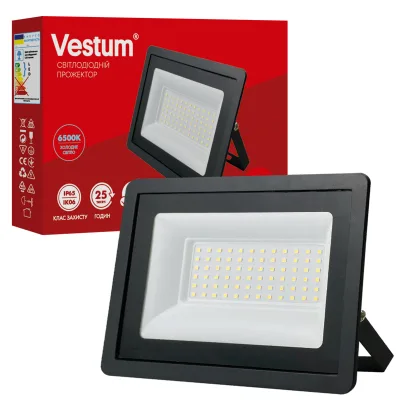Прожектор Vestum LED 50W 6500K 180-260V IP65 (1-VS-3016)