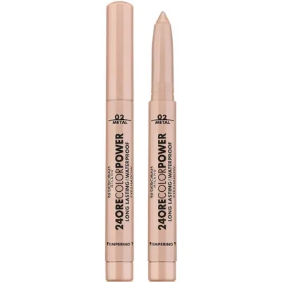 Тіні для повік Deborah 24ore Color Power 02 - Light Gold (8009518386554)