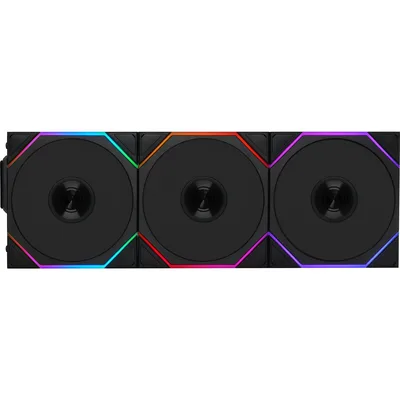 Кулер до корпусу Lian Li Uni Fan TL WIRELESS 120-3, Black (G99.12TL1W3B.00)