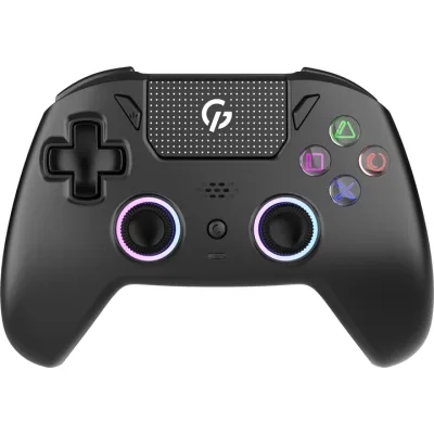 Геймпад GamePro GPS13B BT 5.3/USB/PC/iOS/Android/PS3/PS4 RGB Black (GPS13B)