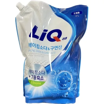 Гель для прання Aekyung LIQ Baking Soda&Citric Acid Liquid Laundry Detergent 2 л (8801046405642)