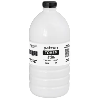 Тонер Brother HL-L2402 флакон, 1 кг Patron (PN-BHLL2402-1)