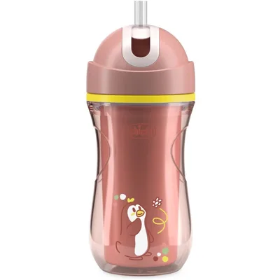 Поїльник-непроливайка Chicco Sport Cup 266 мл. від 14 місяців (рожева) (06991.15)