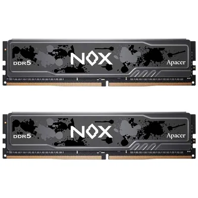 Модуль пам'яті для комп'ютера DDR5 32GB (2x16GB) 5600 MHz NOX Apacer (AH5U32G56C522MBAA-2)