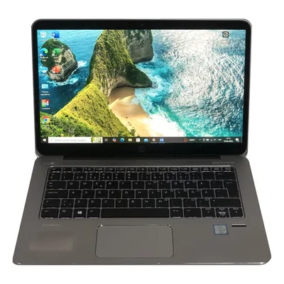 Ноутбук HP EliteBook 1030 G1 / 13.3" FullHD IPS / M5-6Y54 / 8GB / 256GB SSD / Win10Pro / Backlight / сканер відбитка - Б/в