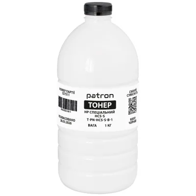 Тонер HP CLJ Pro 4203/4303/Canon 069/MF1333C, Special 1kg, Black Patron (PN-HCS-S-B-1)