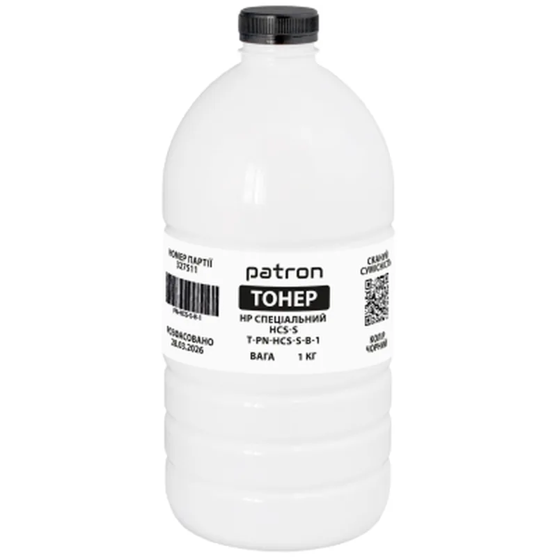 Тонер HP CLJ Pro 4203/4303/Canon 069/MF1333C, Special 1kg, Black Patron (PN-HCS-S-B-1)