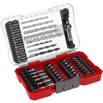Набір свердл і біт Einhell M-Case, ударні, 39шт (108759)