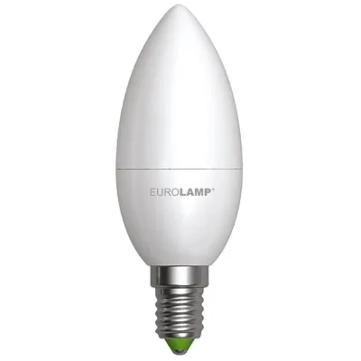 Лампочка Eurolamp LED CL 6W E14 4000K 220V (LED-CL-06144(P))