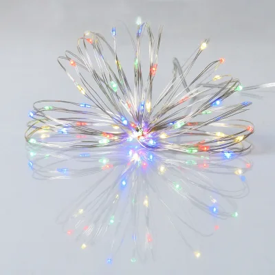 Гірлянда YES! Fun Нитка на мідному дроті 60 LED Різнокольорова 6 м Статична На батарейках (975031)