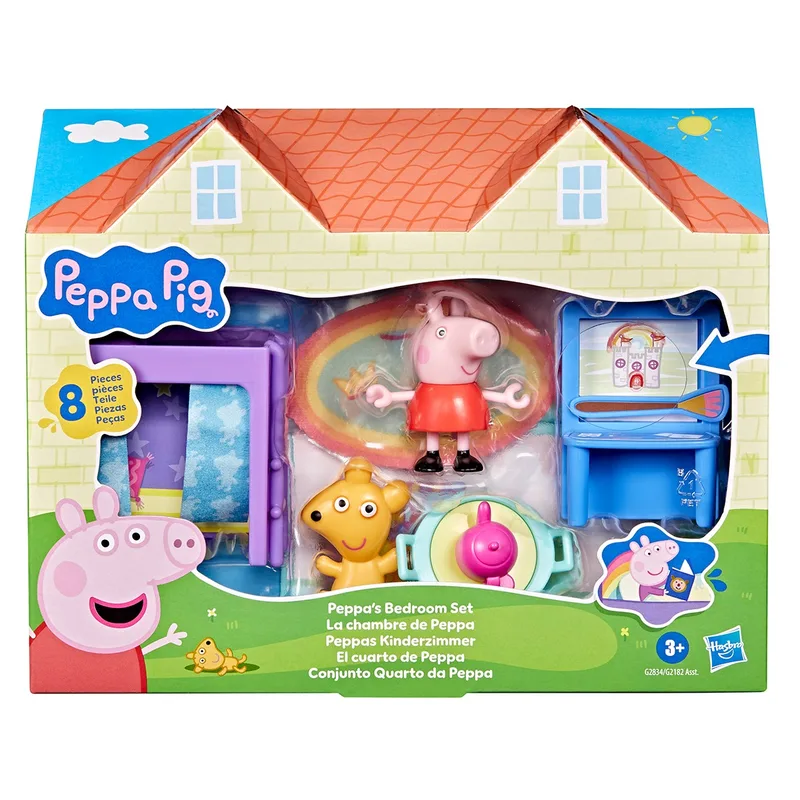 Ігровий набір Peppa Pig Figurines серії Кімнати Кімната Пеппи (G2834)