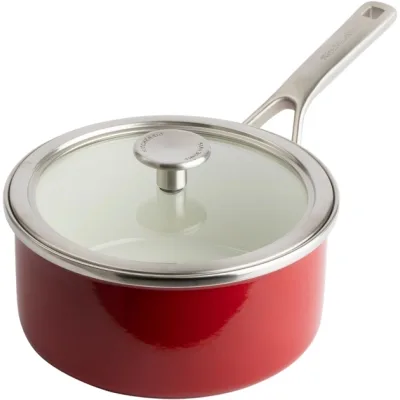 Ківш KitchenAid Steel Core, 16 см, 1,3 л, червоний (CC003287-001)