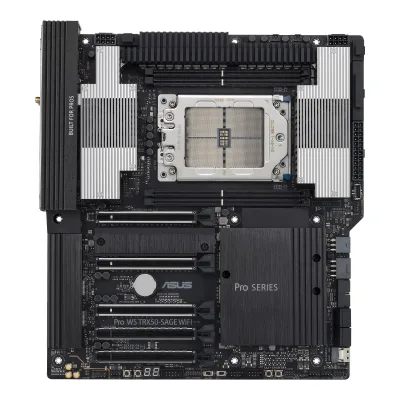 Серверна материнська плата ASUS PRO WS TRX50-SAGE WIFI A sTR5 TRX50 4xDDR5 M.2 WiFi BT CEB (90MB1LE0-M0EAY0)