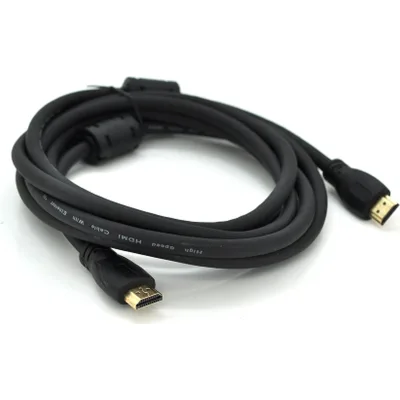 Кабель мультимедійний HDMI M to HDMI M 1.5m V2.0 4K black Ritar (HDMI(M)/(M)V2.0-1.5m-347B)