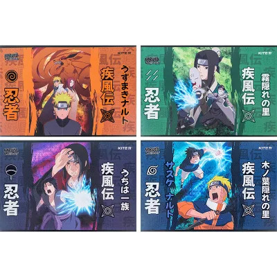 Альбом для малювання Kite Naruto, 12 аркушів (NR24-241)