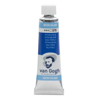 Акварельні фарби Royal Talens Van Gogh (570), Синій ФЦ, туба 10 мл (8712079417956)