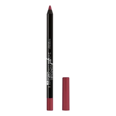 Олівець для губ Deborah 2in1 Gel Contour & Color Lipliner 04 - Plum Rose (8009518365337)