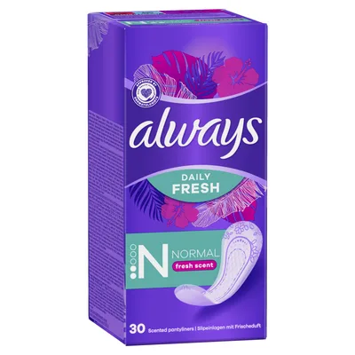 Щоденні прокладки Always Daily Fresh Normal Flexistyle 30 шт. (4015400743545)
