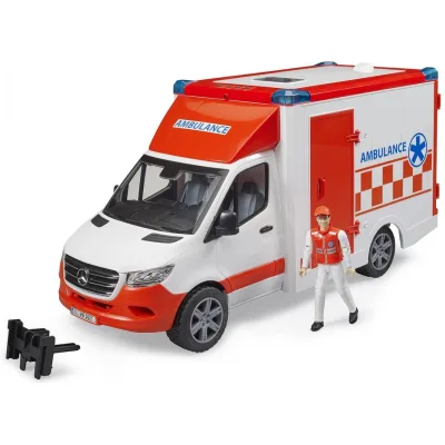 Спецтехніка Bruder МВ Sprinter Швидка допомога 1:16 (02676)
