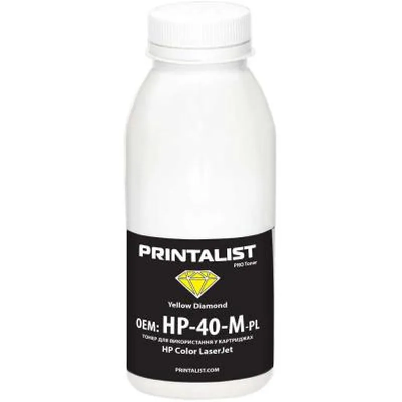 Тонер HP CLJ Universal 40г Yellow Printalist (HP-40-Y-PL)