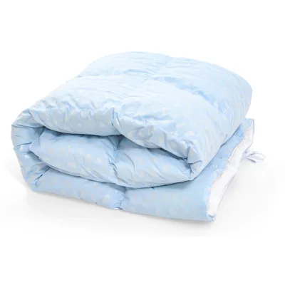 Ковдра MirSon пухова №1855 Bio-Blue 90% пух Зима + 155x215 (2200003014259)