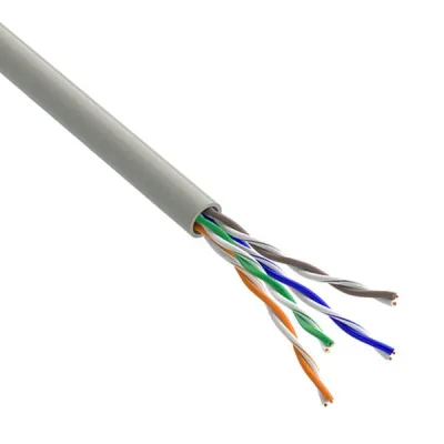 Кабель мережевий OK-Net UTP 100м cat.5e (U/UTP-cat.5Е-SL) (КПВ-ВП (100) 4*2*0,46 / 100)