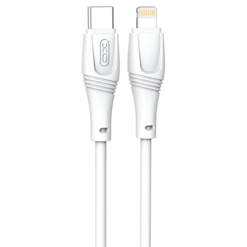 Дата кабель USB-C to Lightning 1.0m 27W Rock XO (NBQ231A_White)