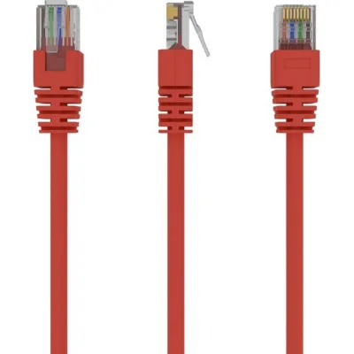 Патч-корд 3м UTP cat 5е CCA Cablexpert (PP12-3M/R)