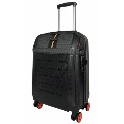 Валіза Semi Line 20" (S) Black/Orange Line (T5734-1) (DAS303800)
