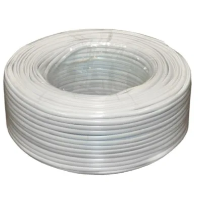 Кабель телевізійний Ritar 0,90 мм.CCS, 32x0.12m CCA екран, 75 Ом, FPE, д.6,8мм PVC (RT-W100-RG6U-32W 8CCS)