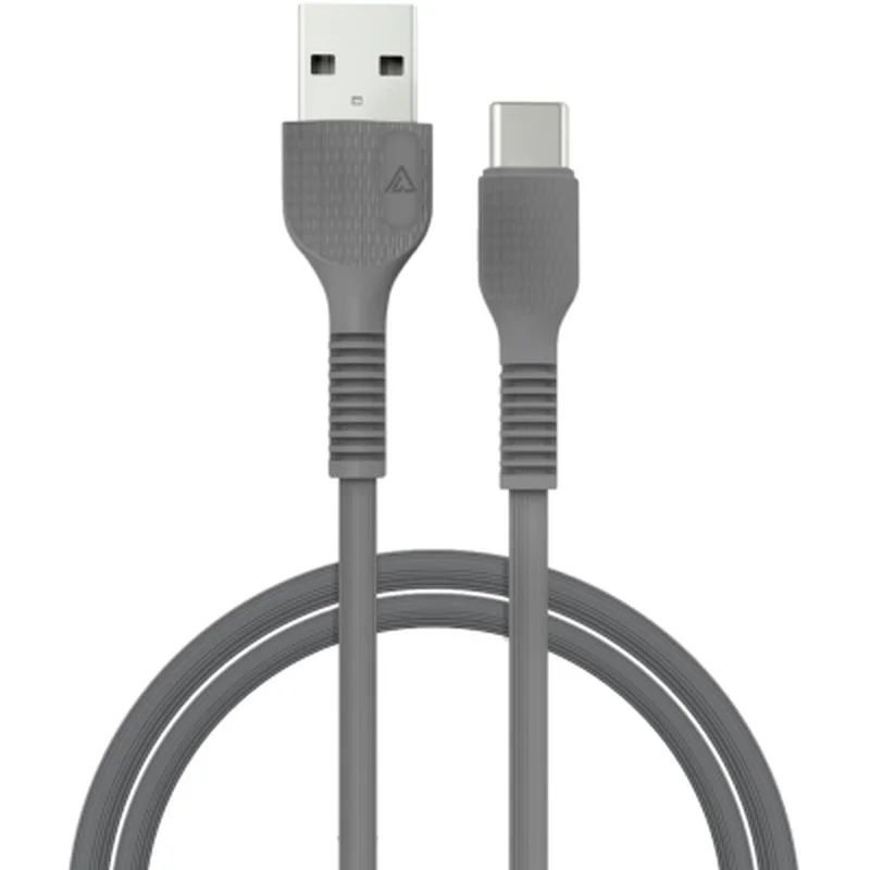 ACCLAB AL-CBCOLOR-T1BK USB-USB Type-C 1.2м Black (1283126518232)