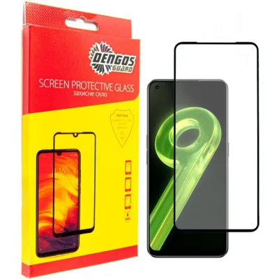 Скло захисне Dengos Full Glue Realme 9 Pro (TGFG-217)