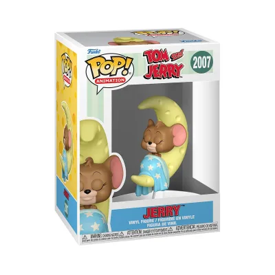 Фігурка Funko Pop серії Том і Джеррі S4 - Джеррі на сирному місяці (86281)