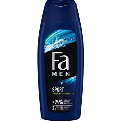 Гель для душу Fa Men Sport Shower Gel 400 мл (3838824142296)