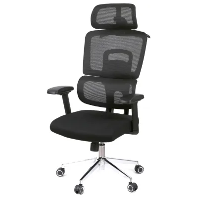Офісне крісло Аклас Арктик GTR 3D BL (LVB Black OS Black) (00166117)