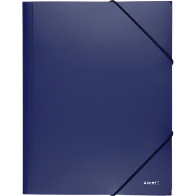 Папка на резинках Axent A4 500 мкм blue (1508-02-A)