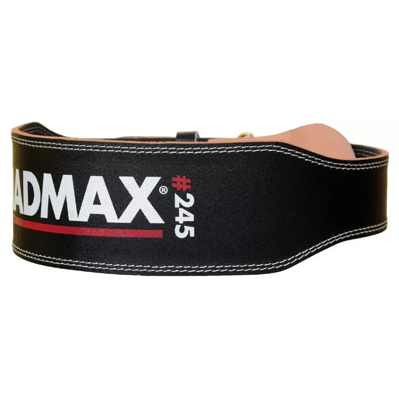 Атлетичний пояс MadMax MFB-245 Full leather шкіряний Black S (MFB-245_S)